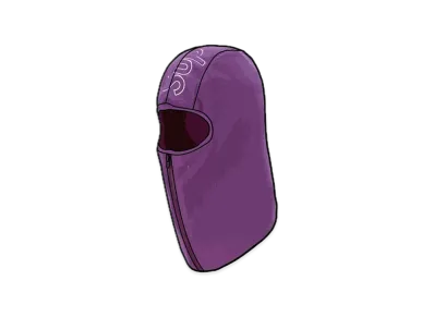 Supreme Polartec Zip Balaclava "Dark Purple"