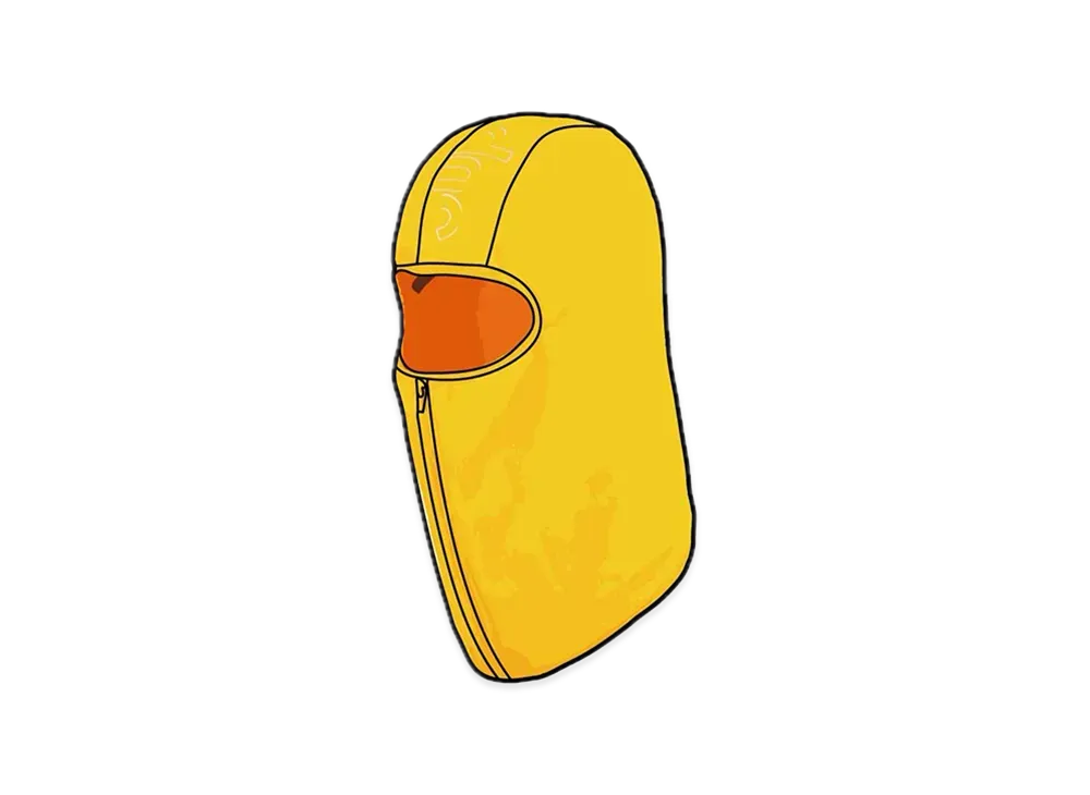 Supreme Polartec Zip Balaclava "Yellow"