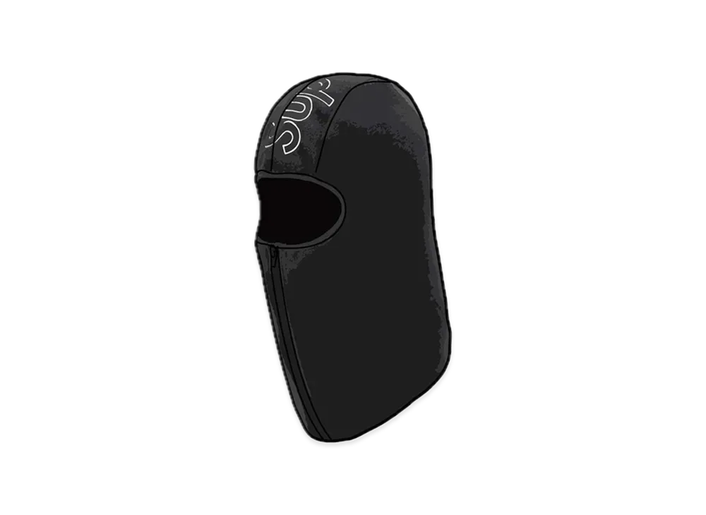 Supreme Polartec Zip Balaclava "Black"
