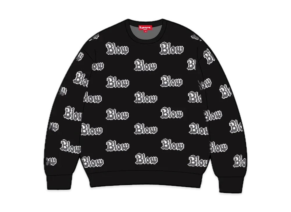 Supreme Blow Sweater "Black"