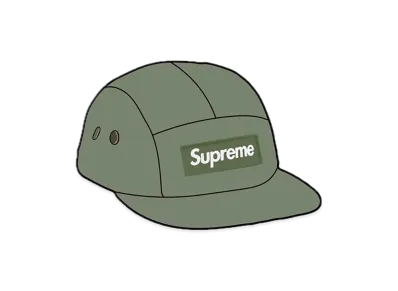 Supreme Military Camp Cap "Olive" (23FW)