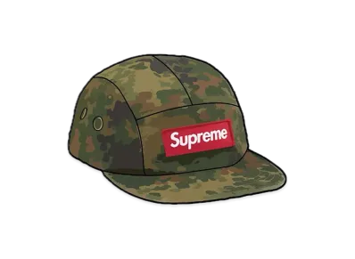 Supreme Military Camp Cap "Camo" (23FW)