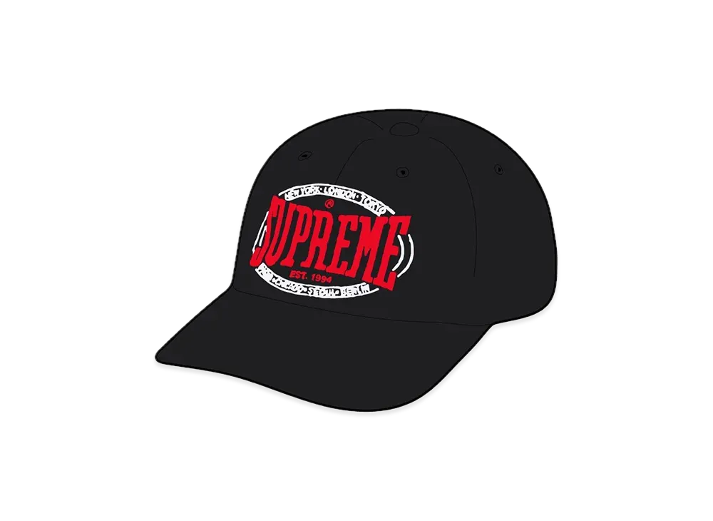 Supreme Warm Up 6-Panel "Black"