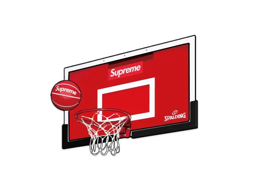 Supreme x Spalding Mini Basketball Hoop Supreme x Spalding Mini Basketball Hoop