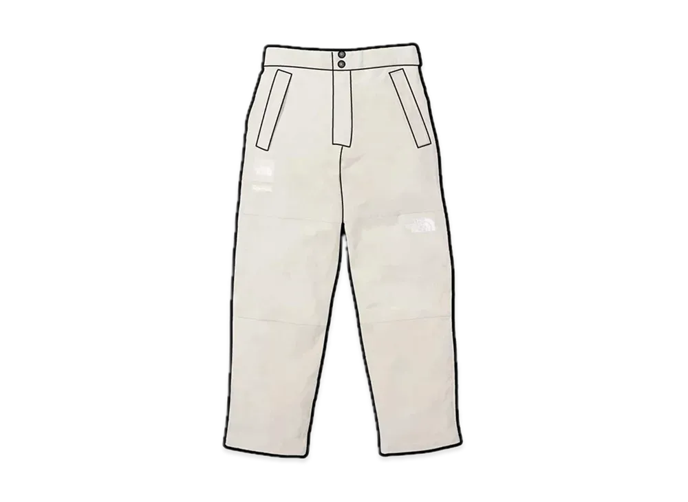 Supreme x The North Face Suede Mountain Pant "Stone"