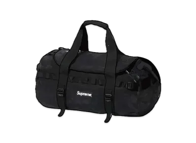 Supreme x The North Face Suede Small Base Camp Duffle Bag "Black"