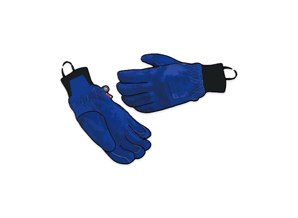 Supreme x The North Face Suede Glove "Blue"