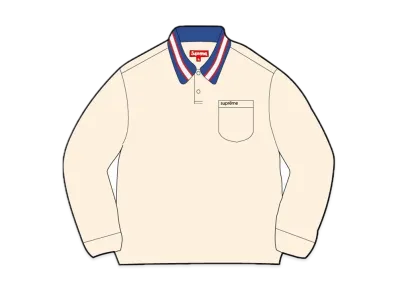 Supreme Thermal L/S Polo "Natural"