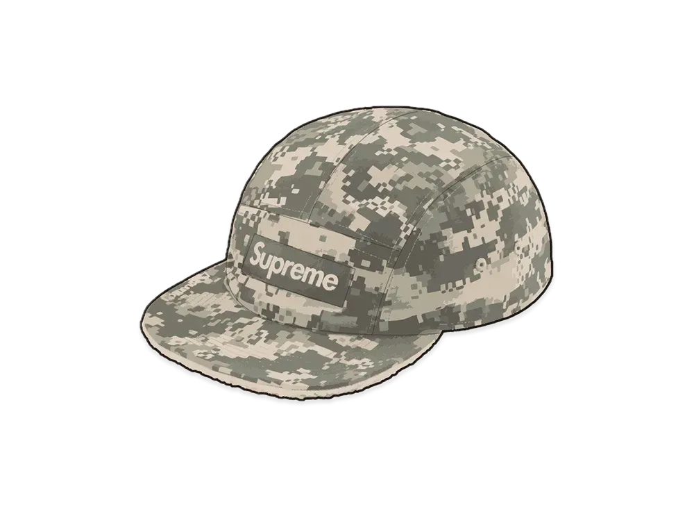 Supreme Polartec Shearling Reversible Camp Cap "Digi Camo"