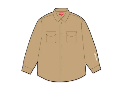 Supreme Polartec Shirt "Tan"