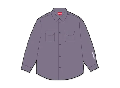 Supreme Polartec Shirt "Lilac"