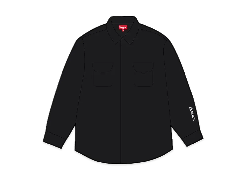Supreme Polartec Shirt "Black"