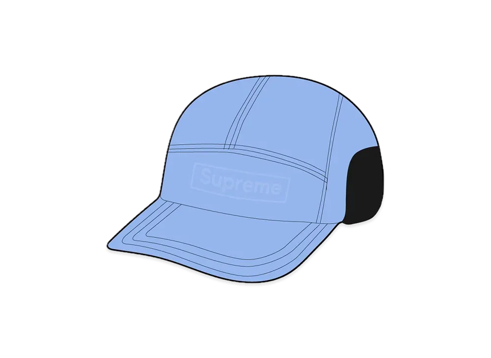 Supreme Windstopper Earflap Camp Cap "Light Blue"