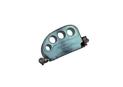 Supreme / Blackmeans Leather Lighter Case "Light Green"