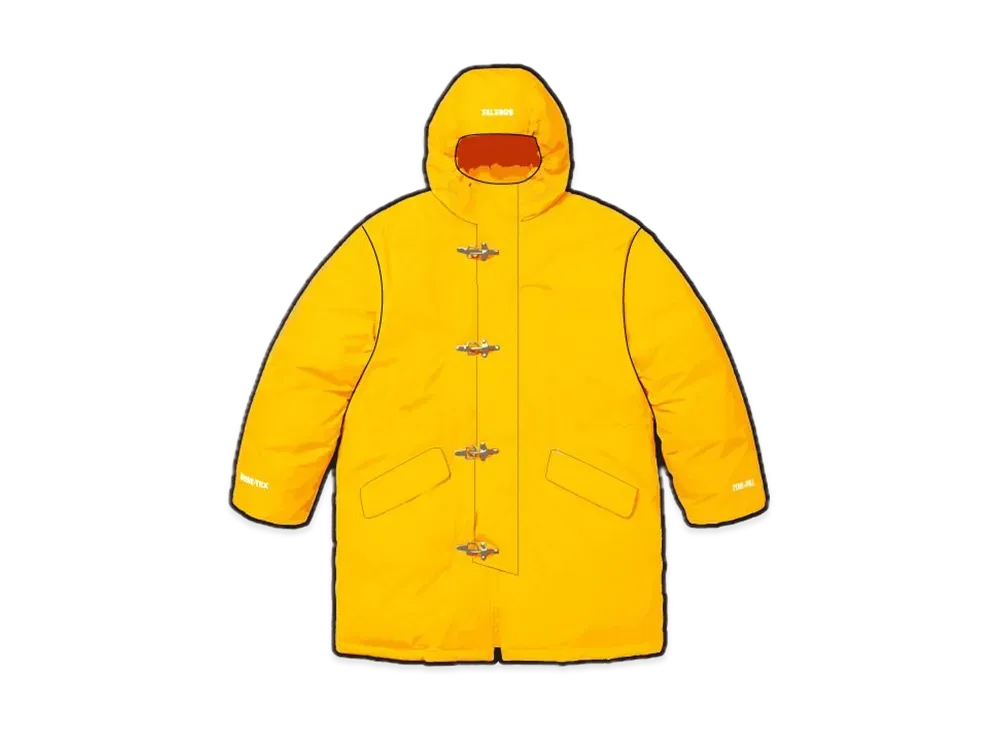 Supreme Gore-Tex 700-Fill Down Clip Parka "Yellow"