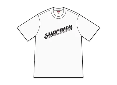 Supreme Banner Tee "White"