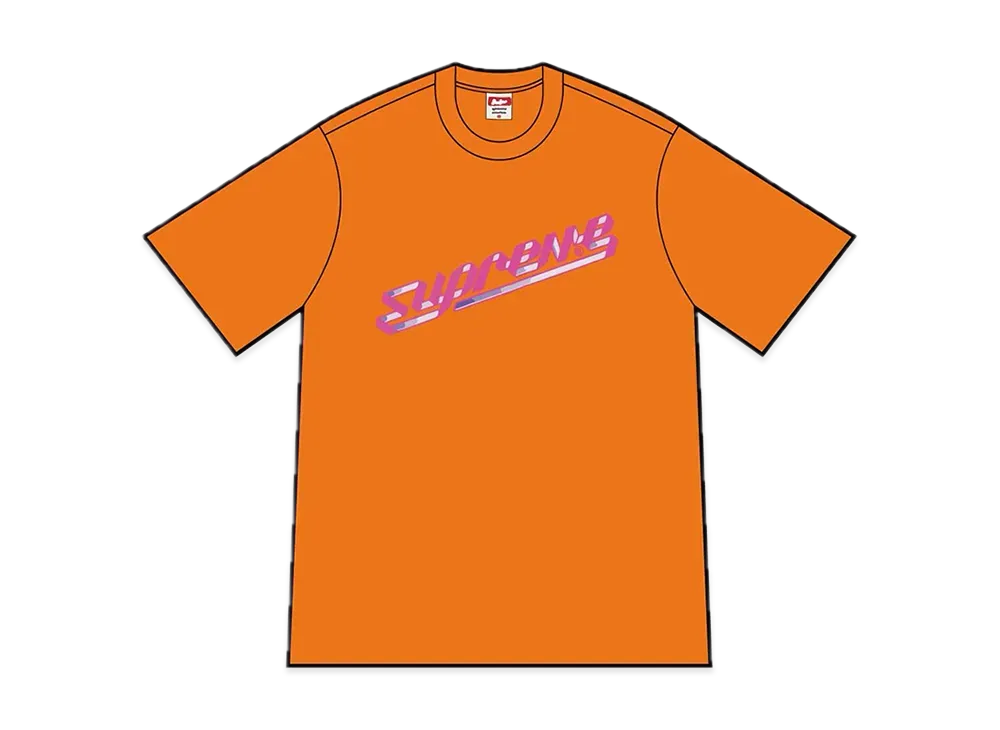 Supreme Banner Tee "Orange"