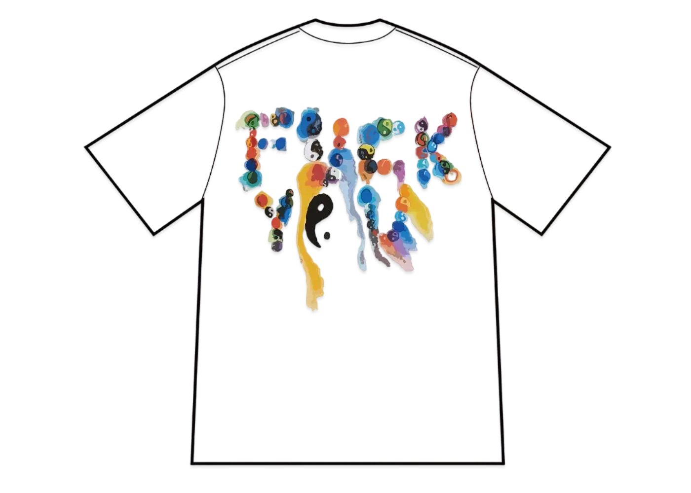 Supreme Yin Yang Tee "White"