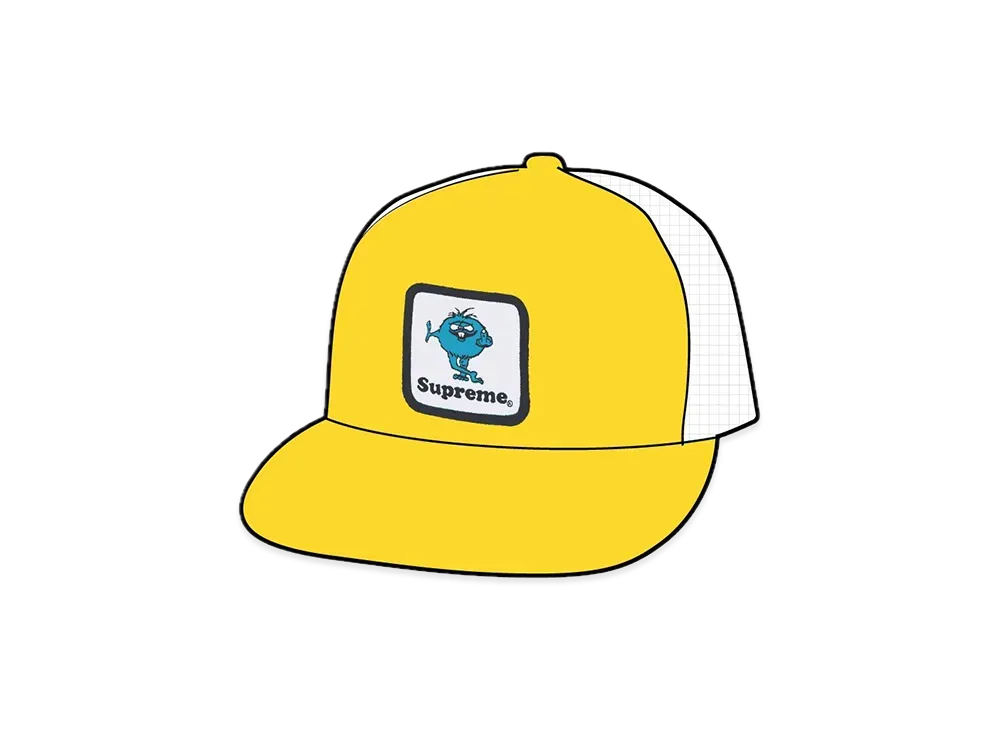 Supreme Camacho Mesh Back 5-Panel "Yellow"