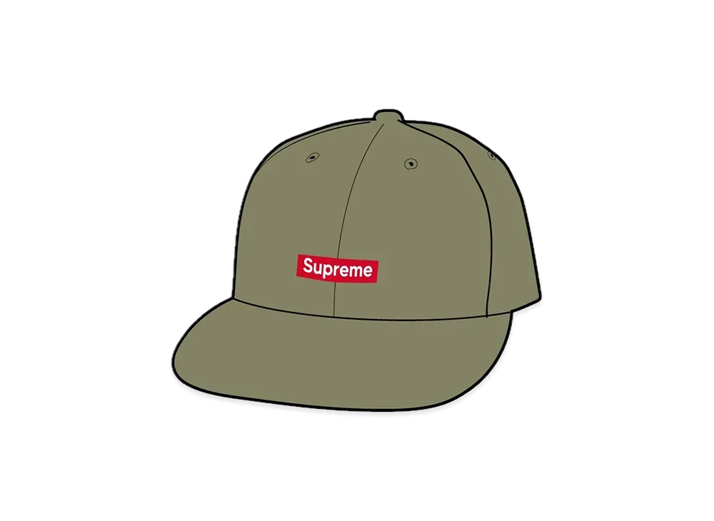 Supreme Polartec Small Box 6-Panel "Olive"