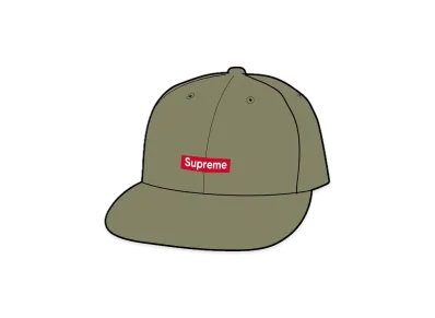 Supreme Polartec Small Box 6-Panel "Olive"