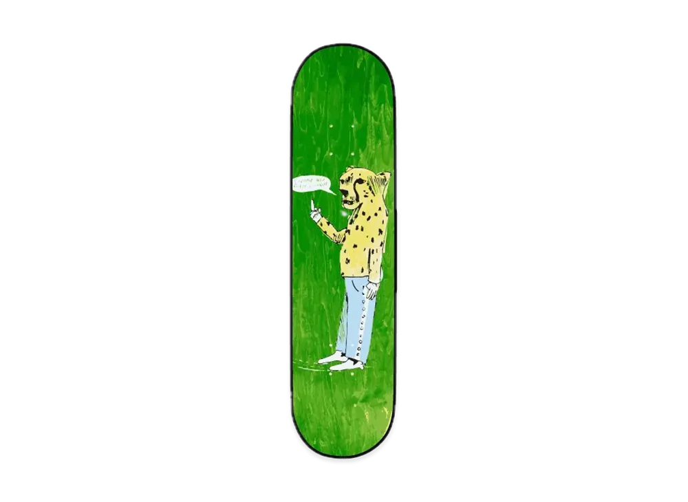 Supreme Neil Blender Cheetah Skateboard "Green"