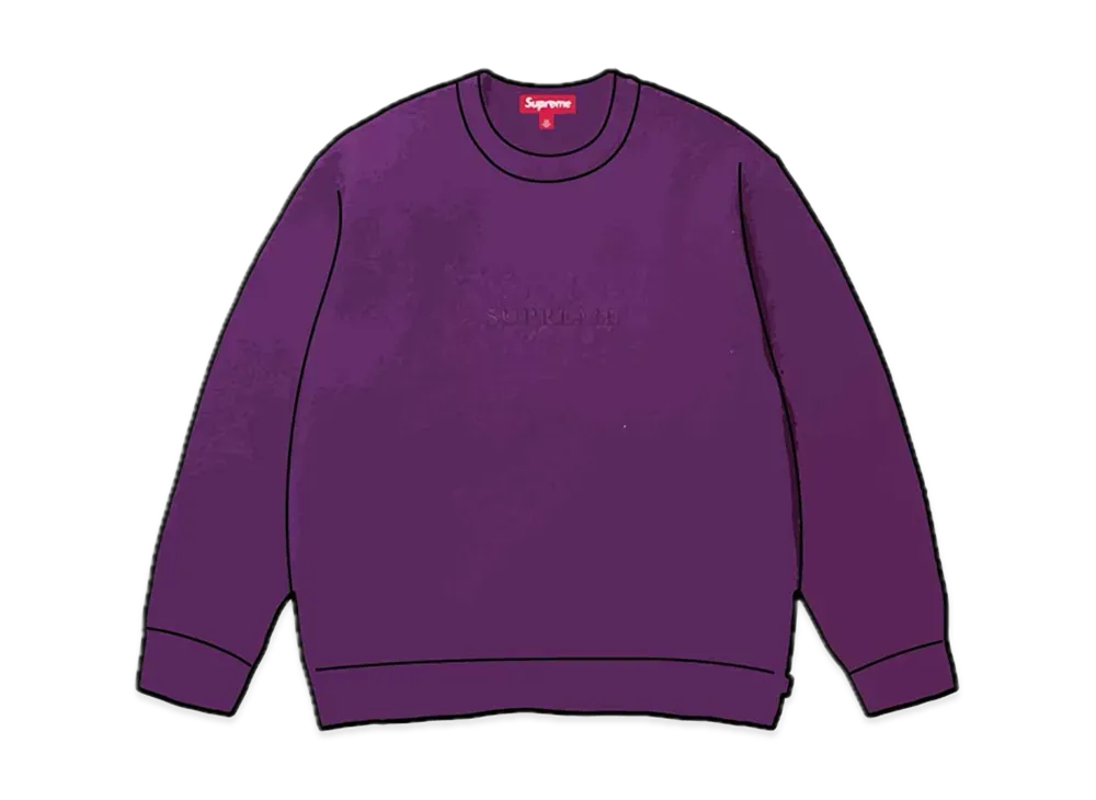 Supreme Pilled Sweater "Purple"