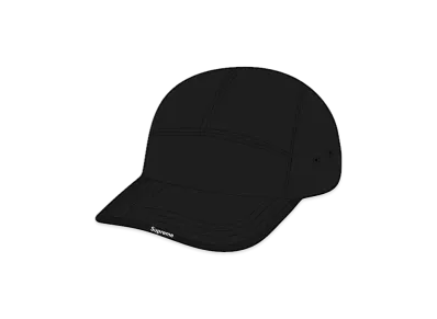 Supreme Visor Logo Camp Cap "Black"