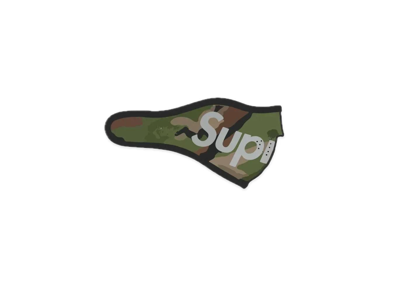 Supreme Windstopper Facemask "Woodland Camo"