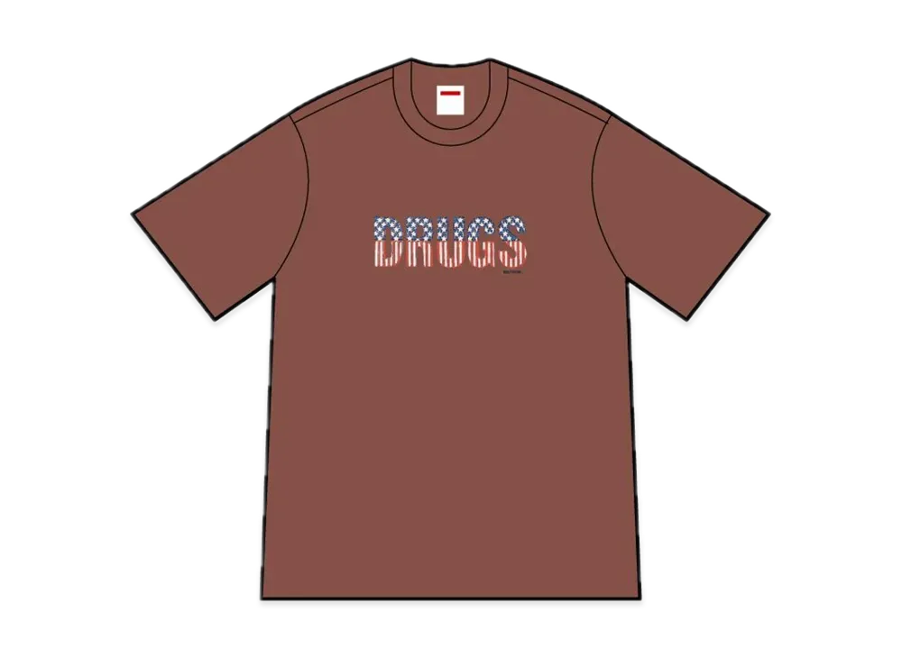 Supreme Drugs Tee "Brown"
