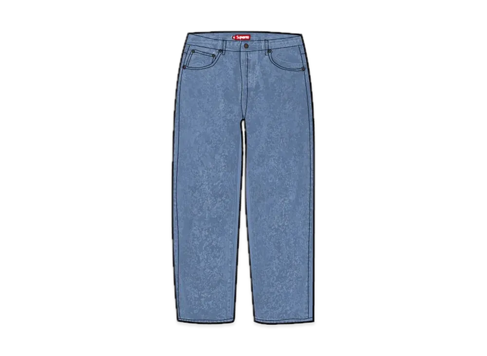Supreme Regular Jean "Washed Indigo" (24FW)