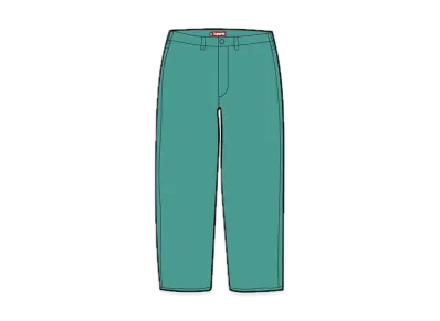 Supreme Chino Pant "Dark Mint" (24FW)