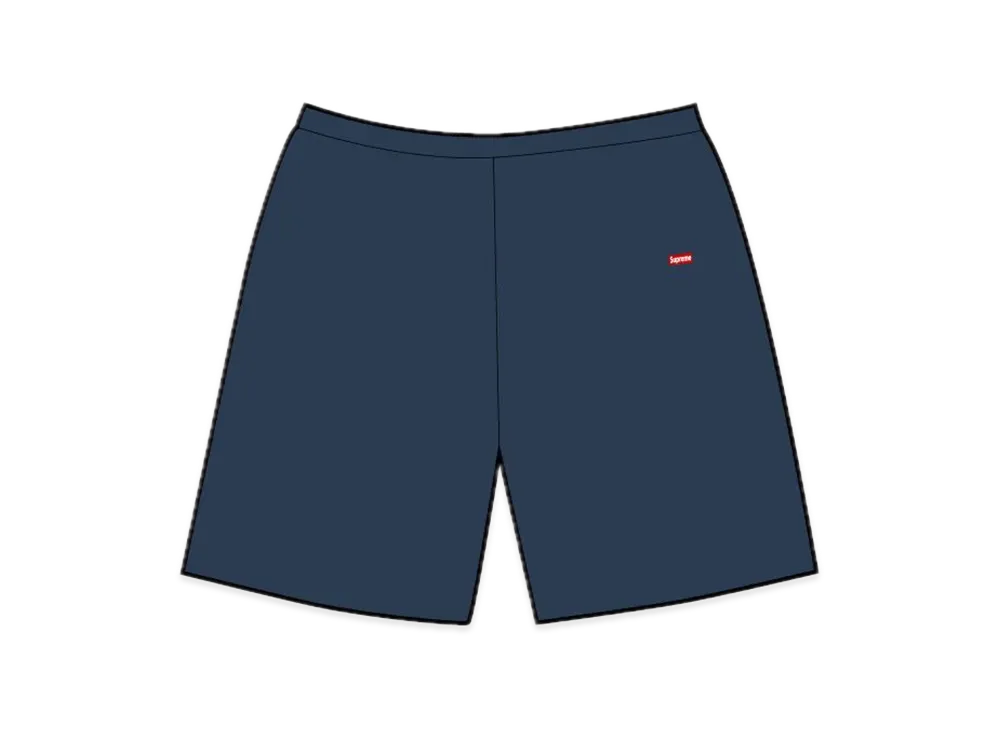 Supreme Small Box Sweatshort "Navy"