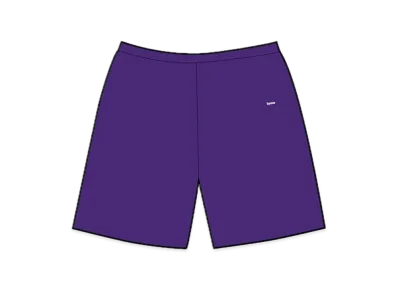 Supreme Small Box Sweatshort "Purple"