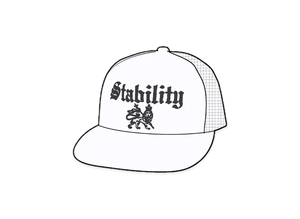 Supreme Stability Mesh Back 5-Panel "White"