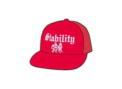 Supreme Stability Mesh Back 5-Panel "Red"