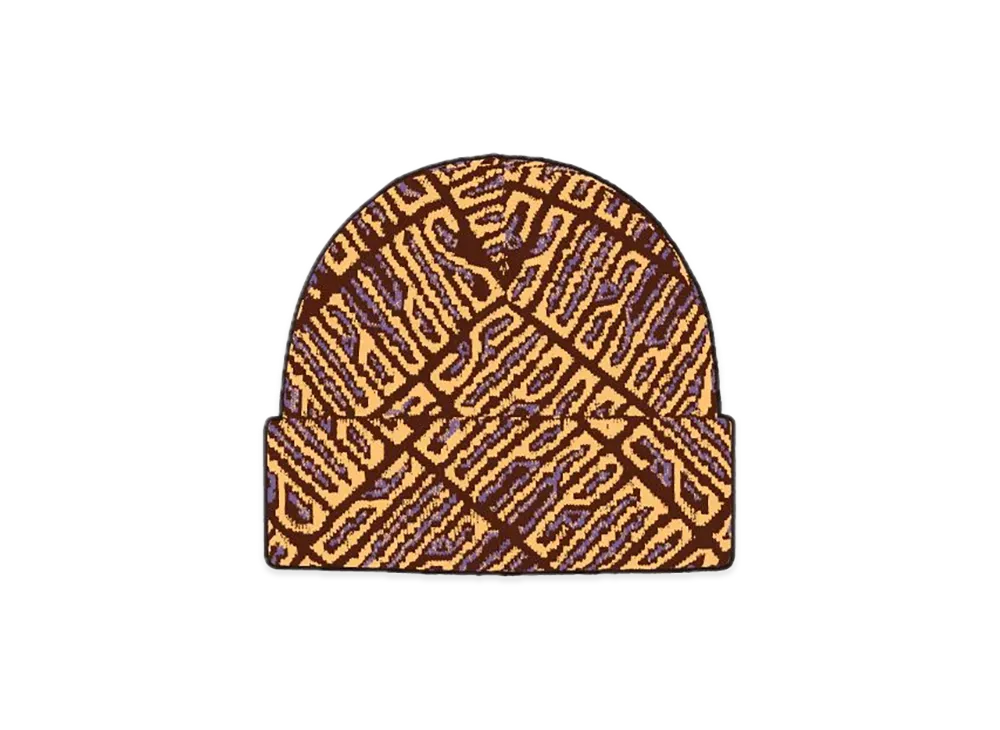 Supreme Funk Spellout Beanie "Orange"