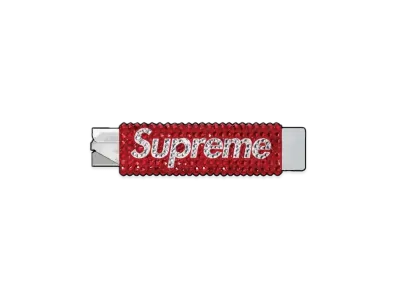 Supreme x Swarovski Crystal Box Cutter "Red"