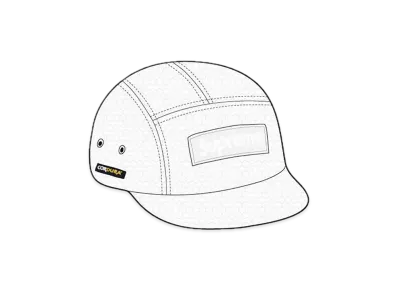 Supreme Cordura Ripstop Camp Cap "White"