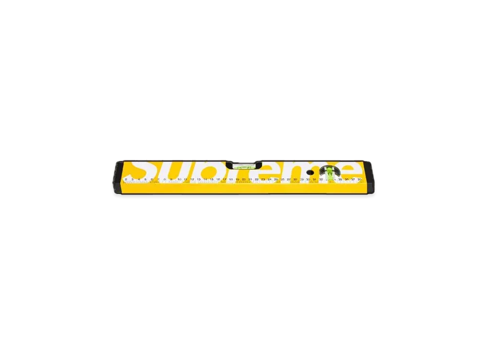 Supreme x Meterex Spirit Level "Yellow"