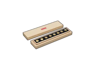 Supreme x CDW Push Pin Set "Brass"