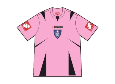 Supreme Crest Soccer Jersey "Pink"