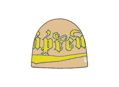 Supreme New Era Accent Beanie "Tan"
