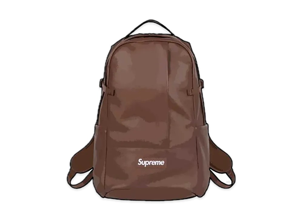 Supreme Leather Backpack 