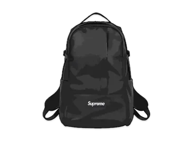 Supreme Leather Backpack "Black" (24FW)