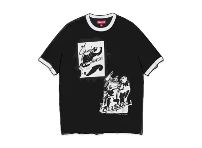 Supreme x Jane's Addiction Ringer Tee "Black"