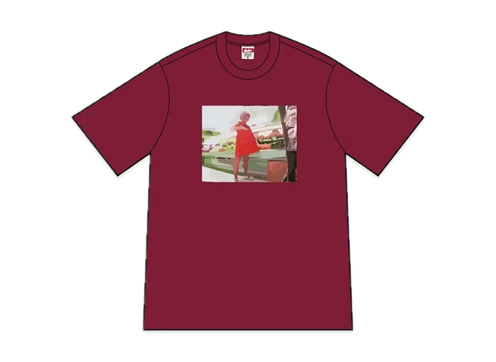 Supreme x Jane's Addiction Stealing Tee "Cardinal"
