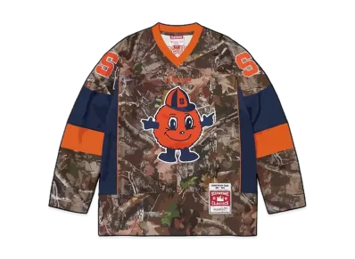 Supreme x Mitchell & Ness NCAA Hockey Jersey "Leaves"