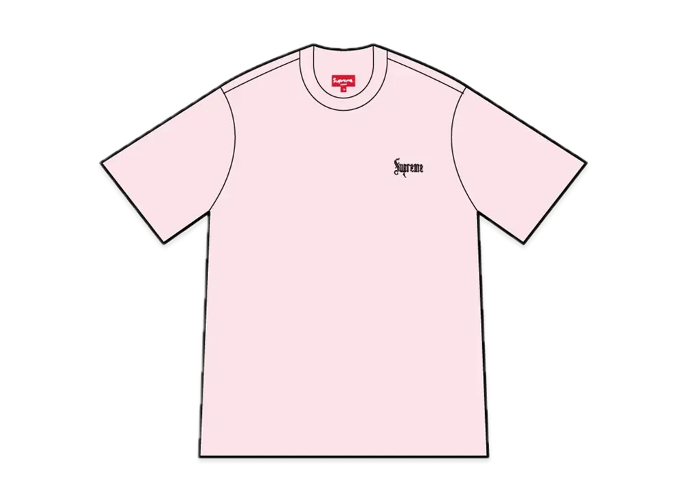 Supreme Old English Tee "Pink"