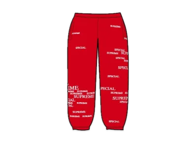 Supreme Special Sweatpant "Red"
